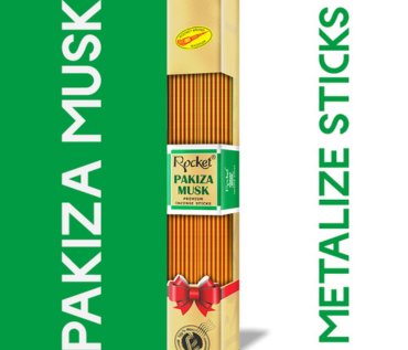 Pakiza Musk Metalize Incense Stick | Rocket Brand Agarbatti